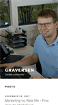 Mobile Screenshot of graversen.org